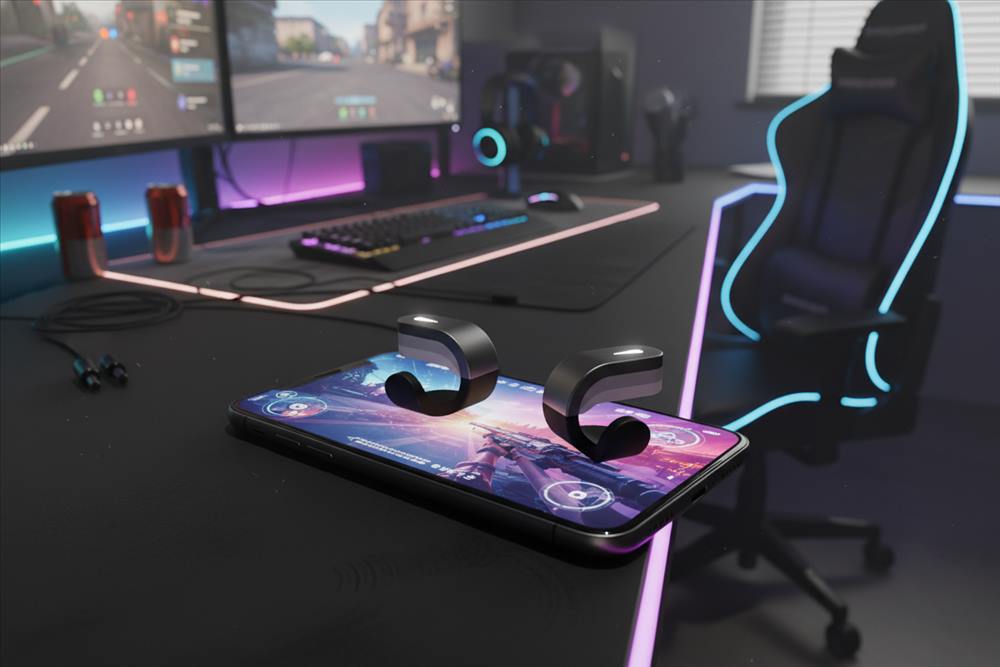Swipe Pads on a desk setup